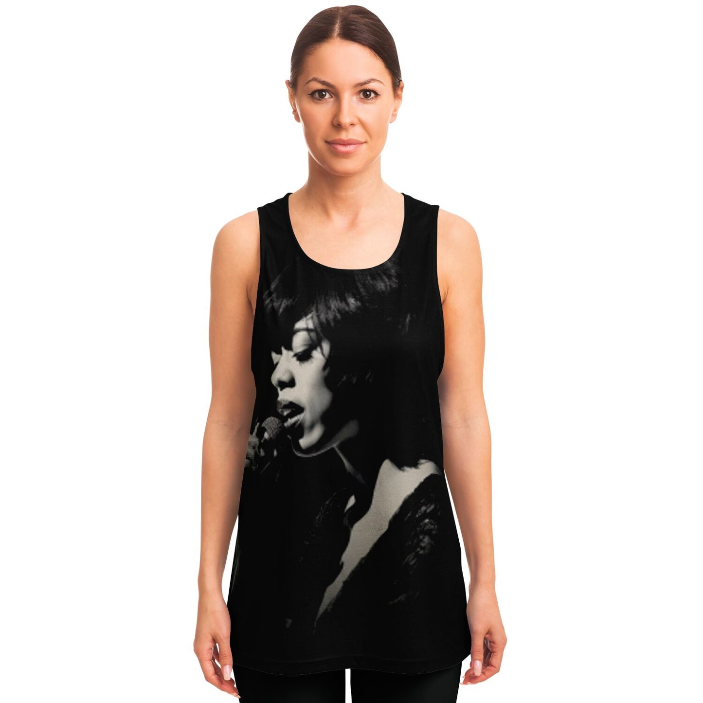 Unisex Tank Top - AOP jazz singer